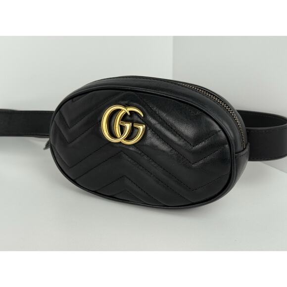 Gucci Marmont Double G Women's Belt Bag - Picture 1 of 16